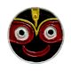 Hand-Painted Back-to-Back Decorative Piece â€“ Jagannath & Shankh Design